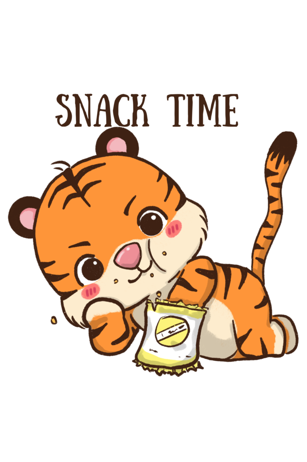 Snack Time Girls Graphic T-shirt