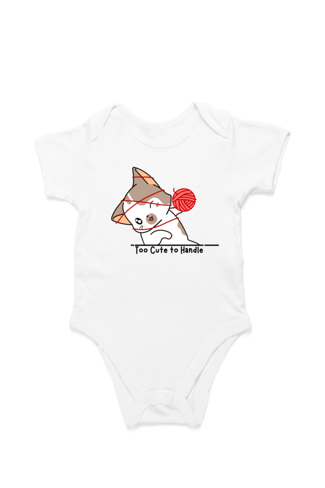 Too Cute to Handle Comfy Baby Rompers