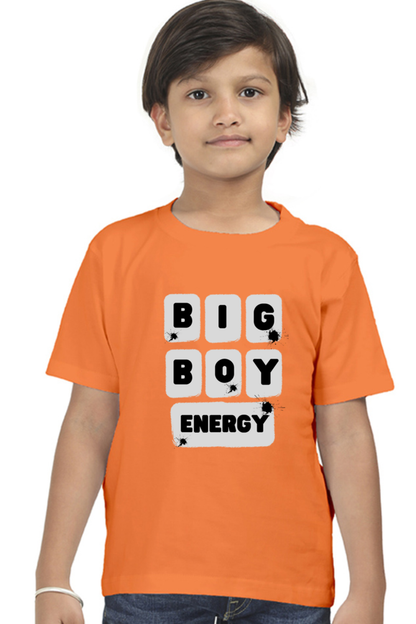 The Big Boy Energy Boys Graphic Printed T-shirt