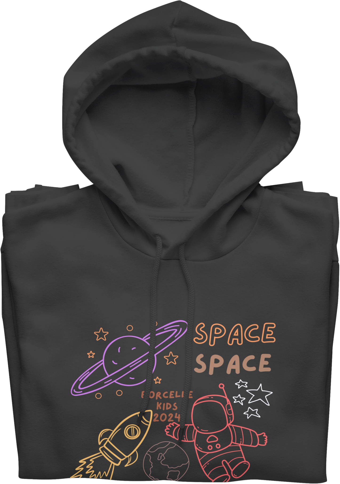 Spaceman Graphic Hooded Sweatshirt