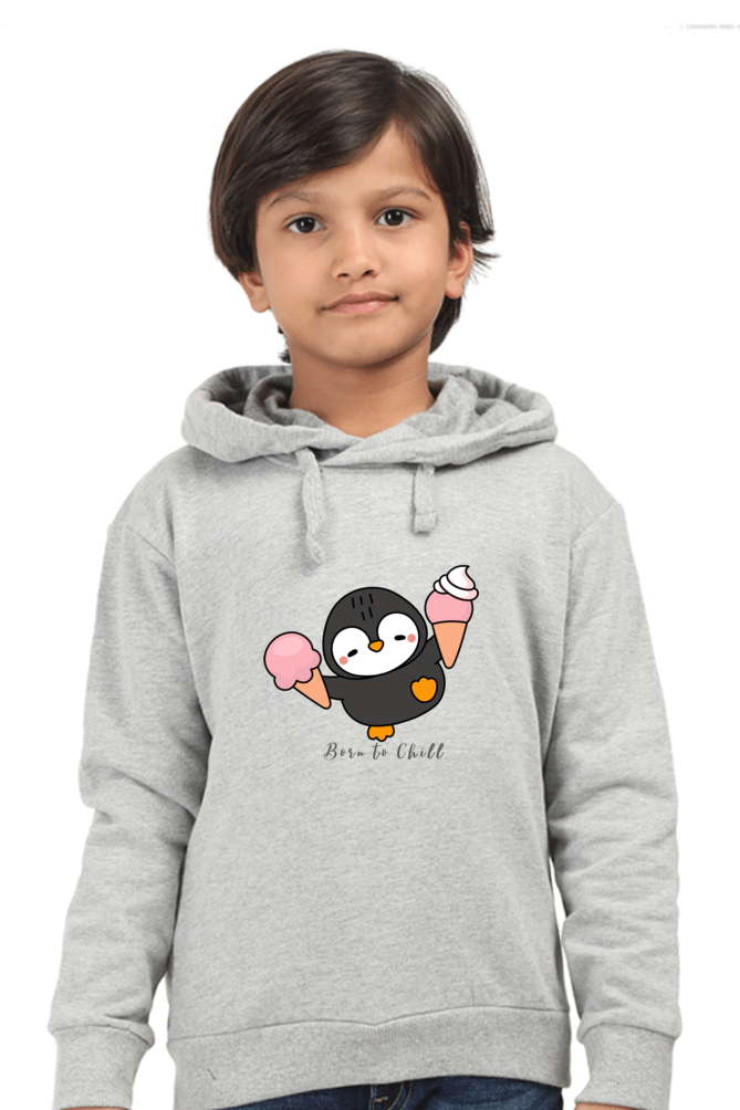 Born to Chill Graphic Hooded Sweatshirt