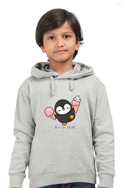 Born to Chill Graphic Hooded Sweatshirt