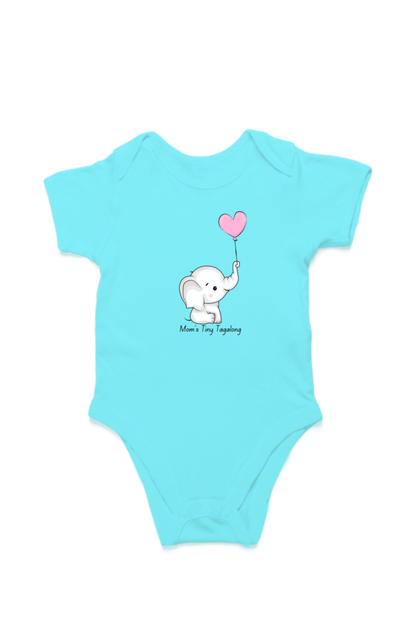 Mom's Tiny Tagalong Comfy Baby Rompers