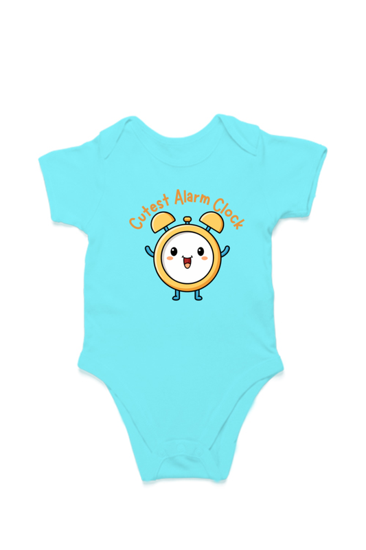 Cutest Alarm Clock Comfy Baby Rompers