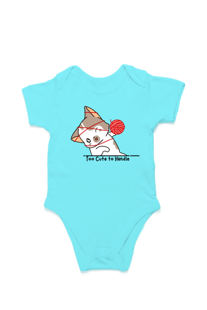 Too Cute to Handle Comfy Baby Rompers