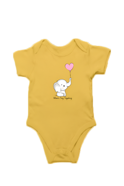 Mom's Tiny Tagalong Comfy Baby Rompers