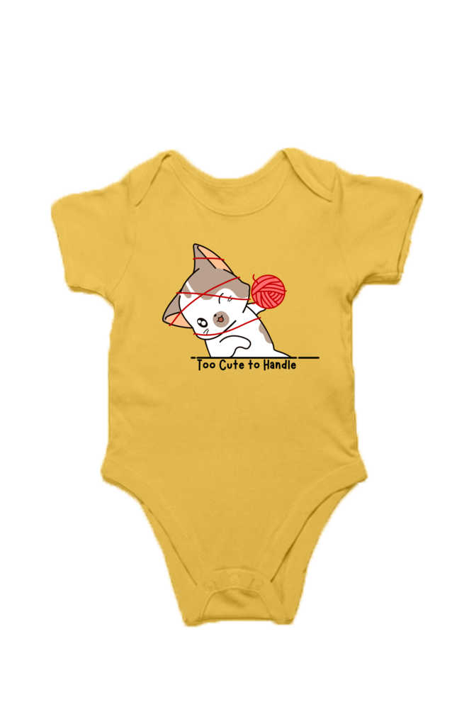 Too Cute to Handle Comfy Baby Rompers