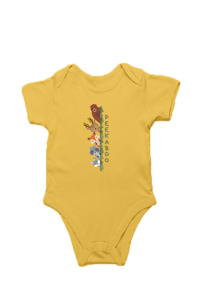 Peekaboo Comfy Baby Rompers