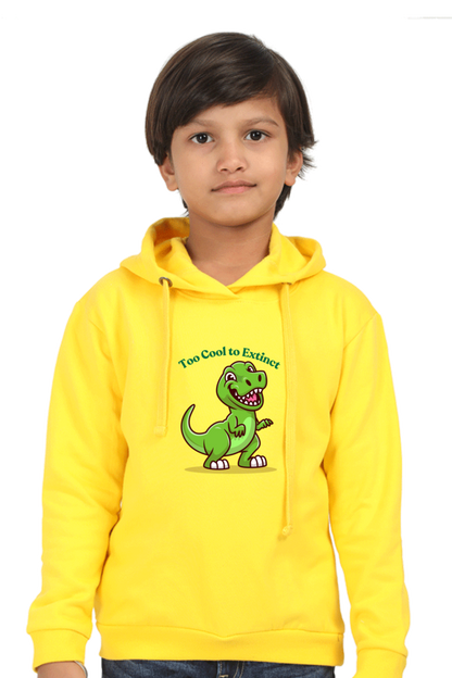 Too Cool to Extinct Graphic Hooded Sweatshirt