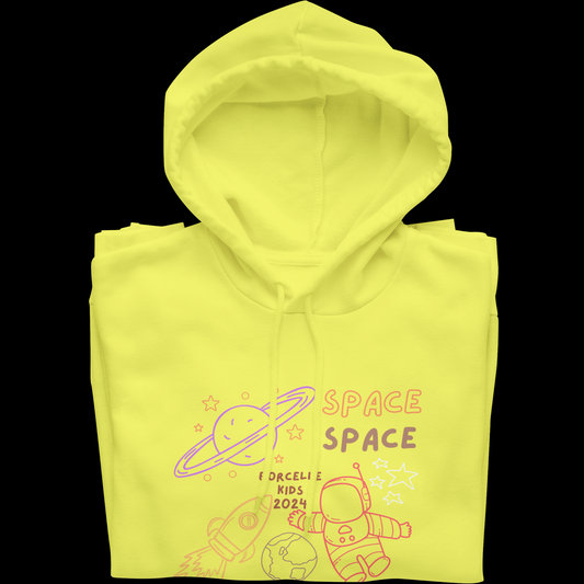 Spaceman Graphic Hooded Sweatshirt