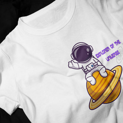 Explorer of the Universe Boy Graphic T-shirt