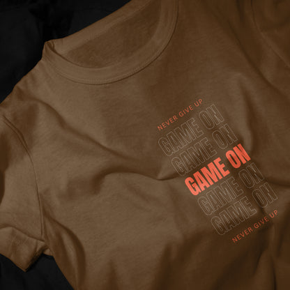 Game On Boys Graphic Printed T-shirt