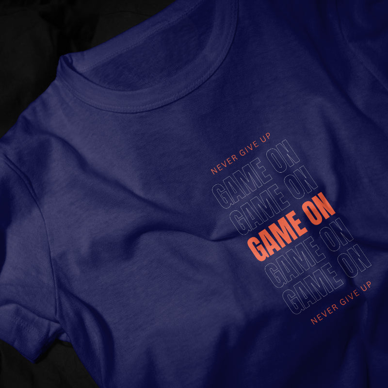 Game On Boys Graphic Printed T-shirt