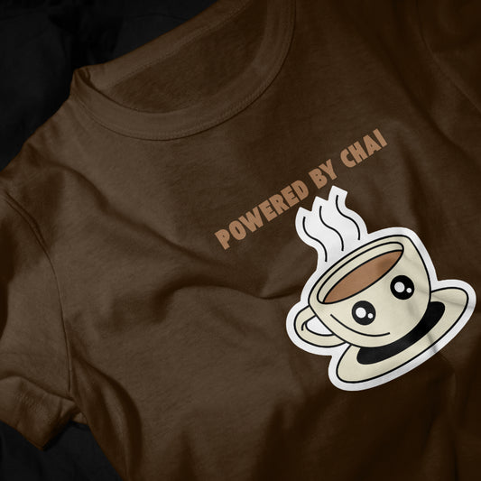 Powered by Chai Boys Graphic Printed T-shirt