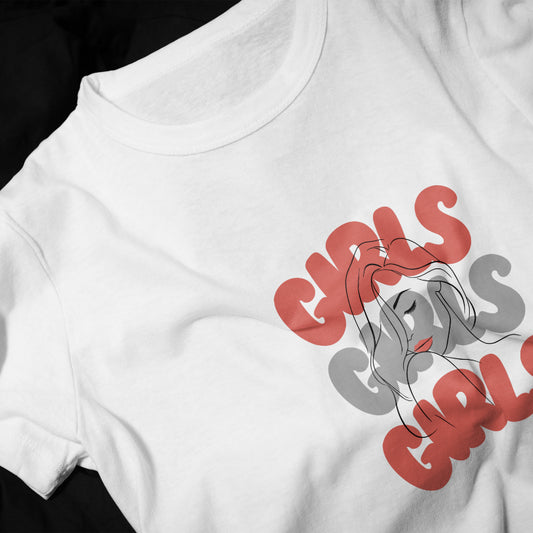 Girls Graphic Printed T-shirt