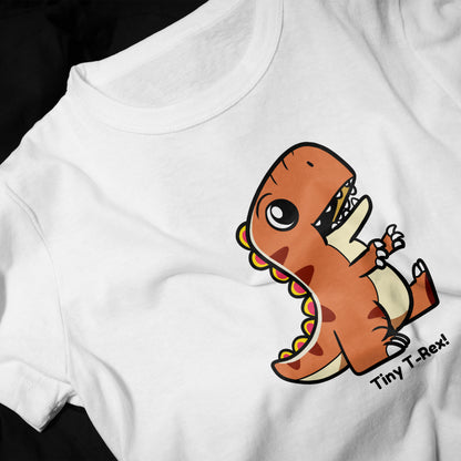 Tiny T-rex Boys Graphic Printed T-shirt.