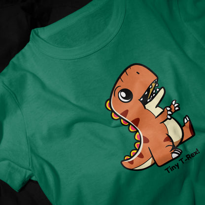 Tiny T-rex Boys Graphic Printed T-shirt.