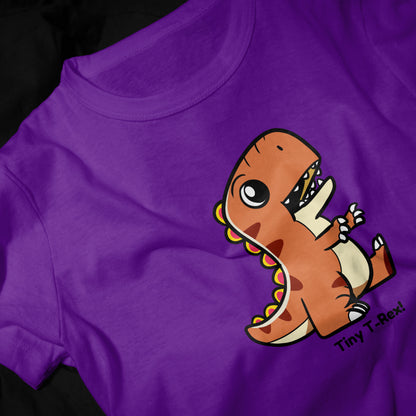 Tiny T-rex Boys Graphic Printed T-shirt.