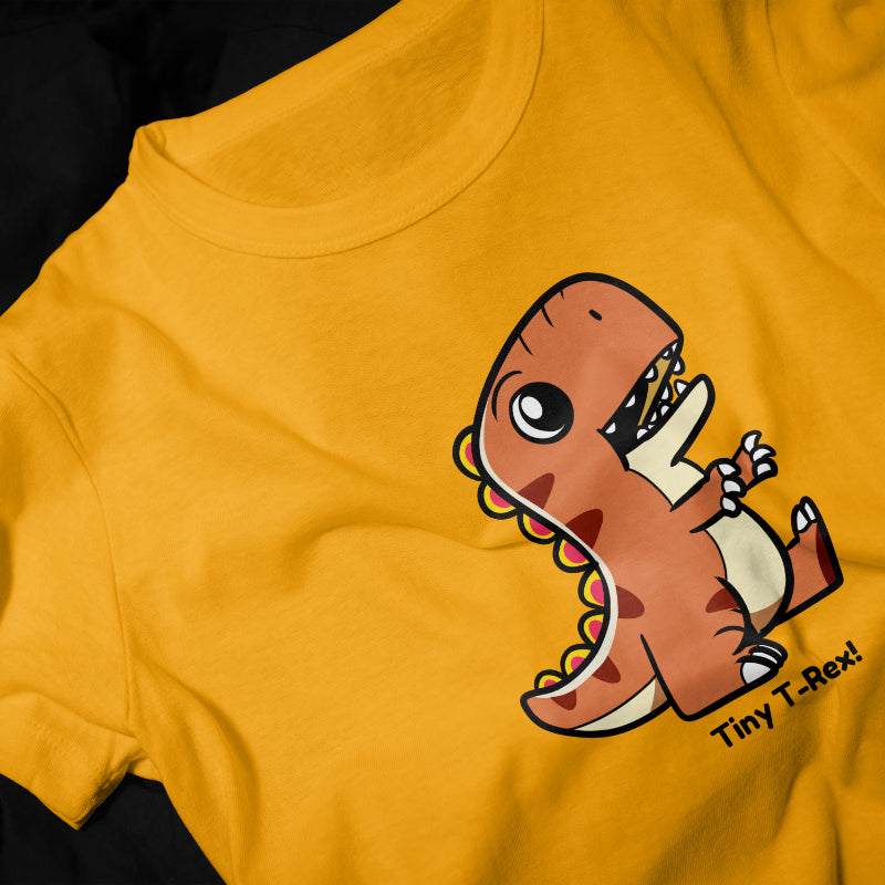 Tiny T-rex Boys Graphic Printed T-shirt.